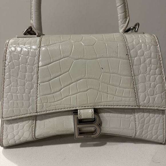 Balenciaga Hourglass Bag White - Picture 3 of 15